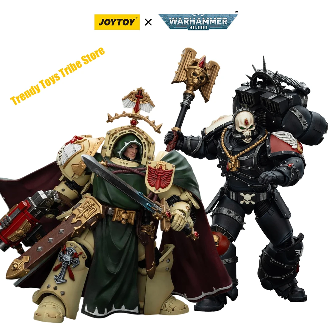 JOYTOY Warhammer 40k 1/18 figura de acción ángeles oscuros Belial sangre ángeles Lemartes 2 personas equipo muñeca modelo estatua coleccionar juguete para regalo