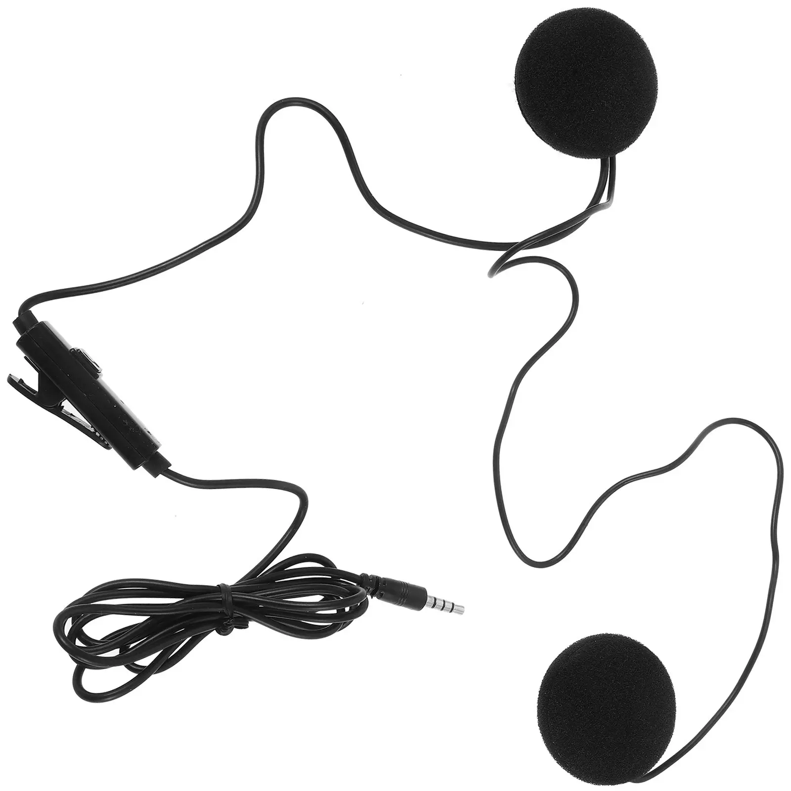 

Motorcycle Headset 3.5mm Motorcycle Earphone Comfortable Lightweight Noise Reduction Voice Navigation Clear Sound