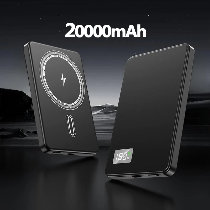 Xiaomi 50000mAh Draagbare Magnetische Draadloze Power Bank PD22.5W Snel Opladen Externe Batterij voor Magsafe Voor iPhone Samsung Nieuwe