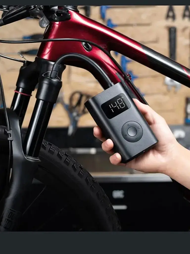 AliExpress New MIJIA Inflatable Treasur Air Compressor 2D 2000mAh Portable Inflator Air Pump 2D For Bicycle Car Motorcycle Ball CN