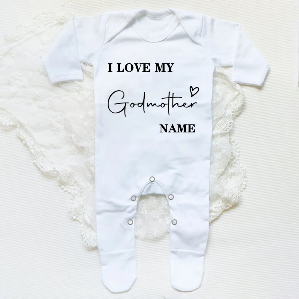 I Love My Auntie Baby Sleepsuit Personalised Babygrow Sleepsuit Newbron Coming Home Outfit Newborn Pregnancy Announcement Gift