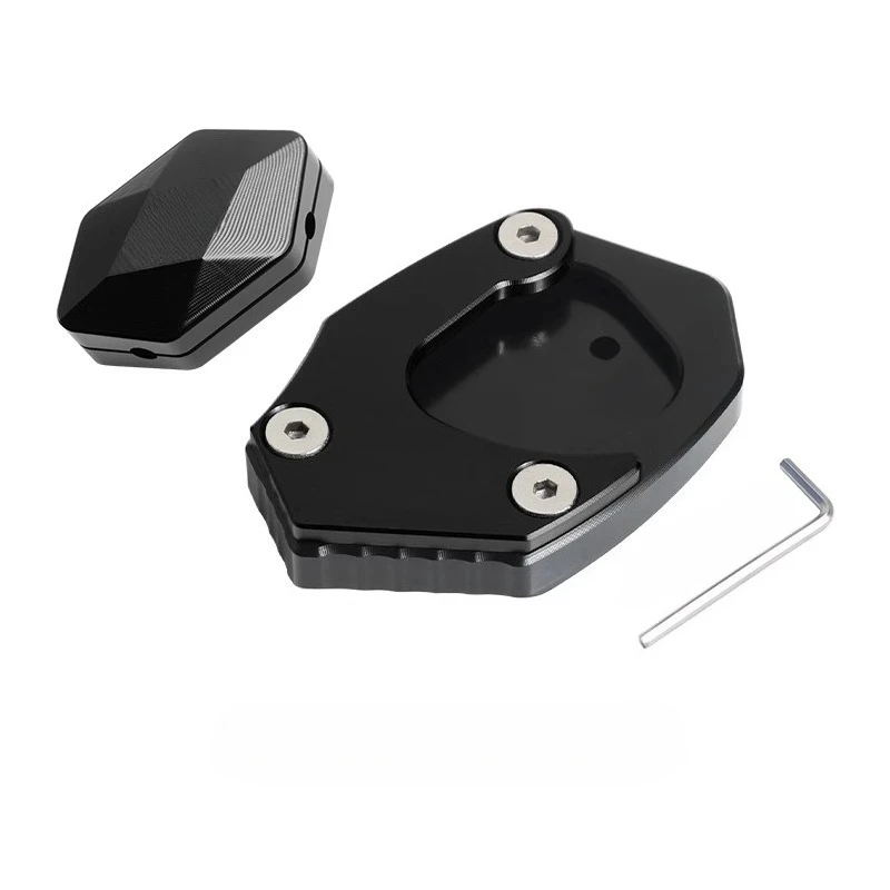 Fiddle Motorcycle Kickstand Decoration For SYM Fiddle5 Fiddle4 Parking Rack Base Enlarged Pad CNC Modification Accessories view 5