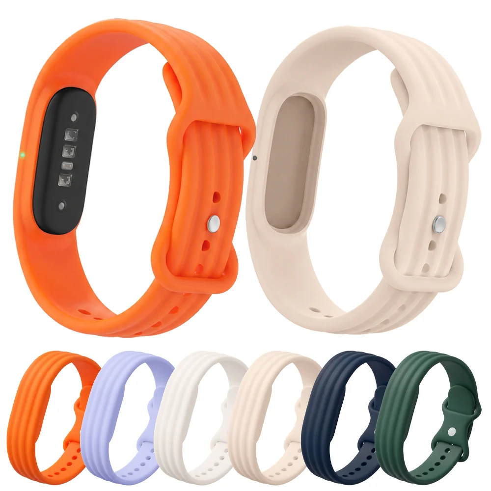 Offizielles weiches Sport-Silikonarmband für Google Fitbit Air, bequemes Armband, Fitbit Air Fitness-Tracker-Armband-Zubehör