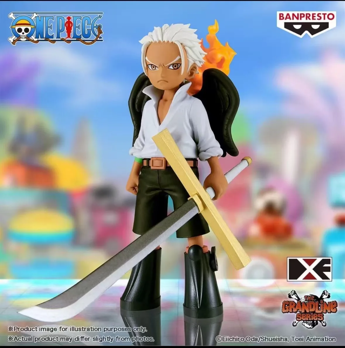 Bandai Banpresto Original Genuine One Piece Great Line The Grandline Series Egghead S-HAWK Collectible Action Anime Figure Model