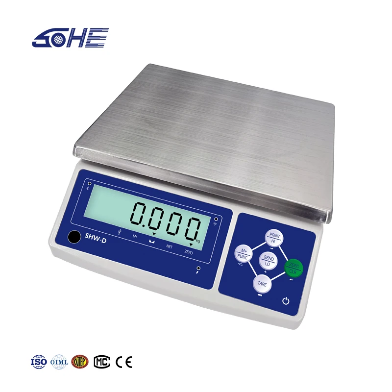 SHWDL-2024 Bluetooth Multifunctional  Electronic Table Scale 15kg weighing capacity