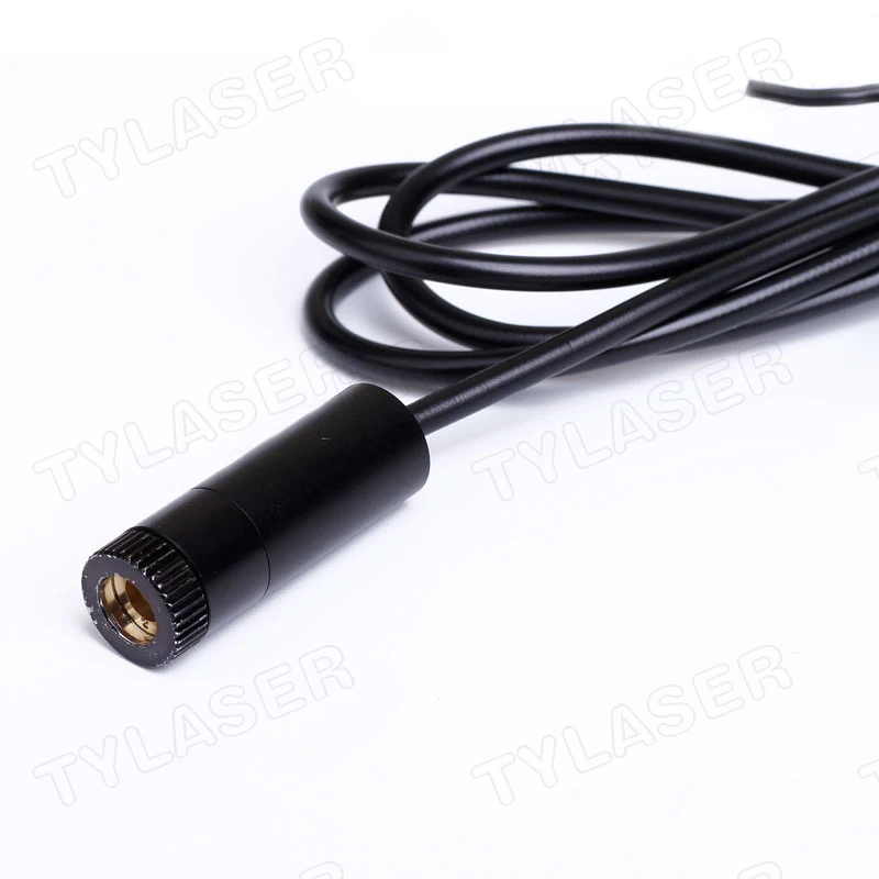 D12X45mm Fokus Dapat Disesuaikan 980nm 1MW 5MW 10MW 30MW 50MW 100MW IR Dot Modul Dioda Laser Kelas Industri ACC Driver TYLASER