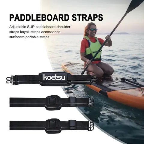 SUP-bärrem Justerbar surfbräda Axelrem Stand Up Surf Paddleboard-hållare för paddelbrädor Surfbrädor Longboards 8 best sales soppkoppel - №8