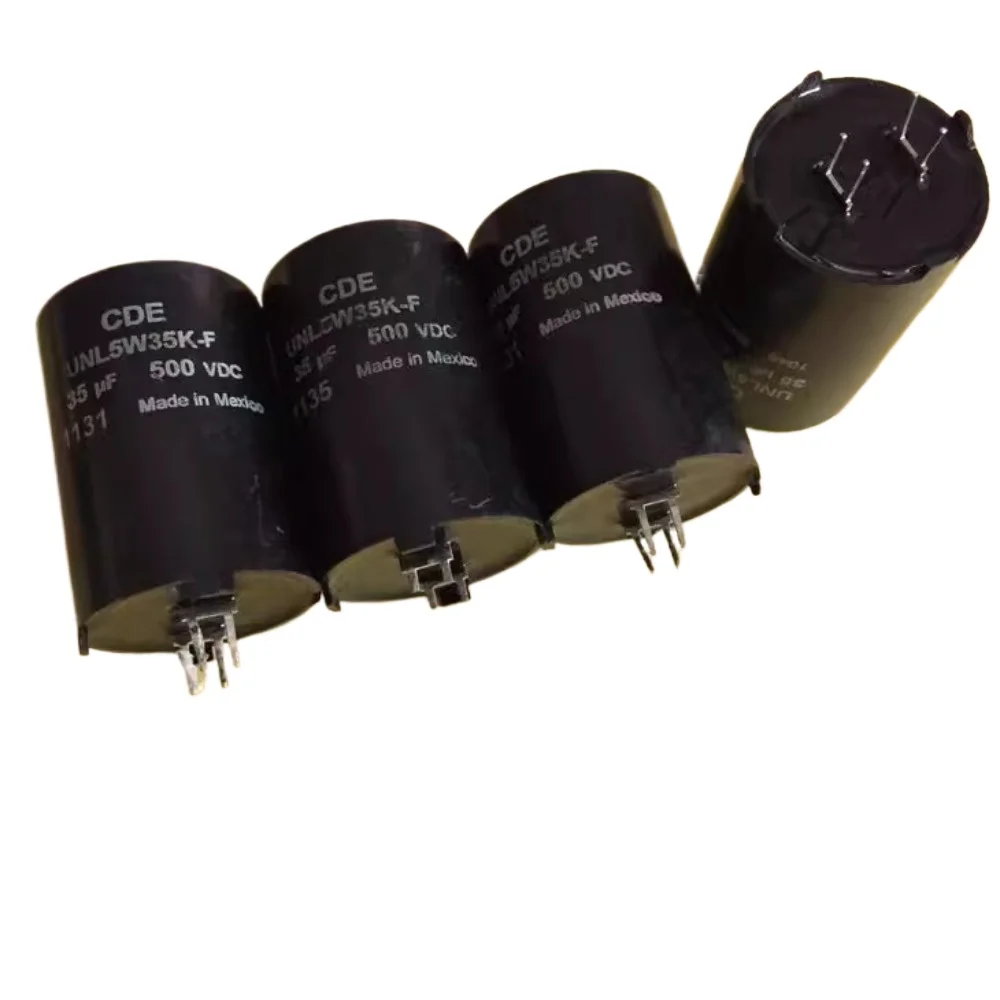 4 قطعة الولايات المتحدة الأمريكية مناسبة ل CDE UNL5W35K-F 500 فولت 35 فائق التوهج مرشح الجهد العالي demultiplexing مكثف ستبليس