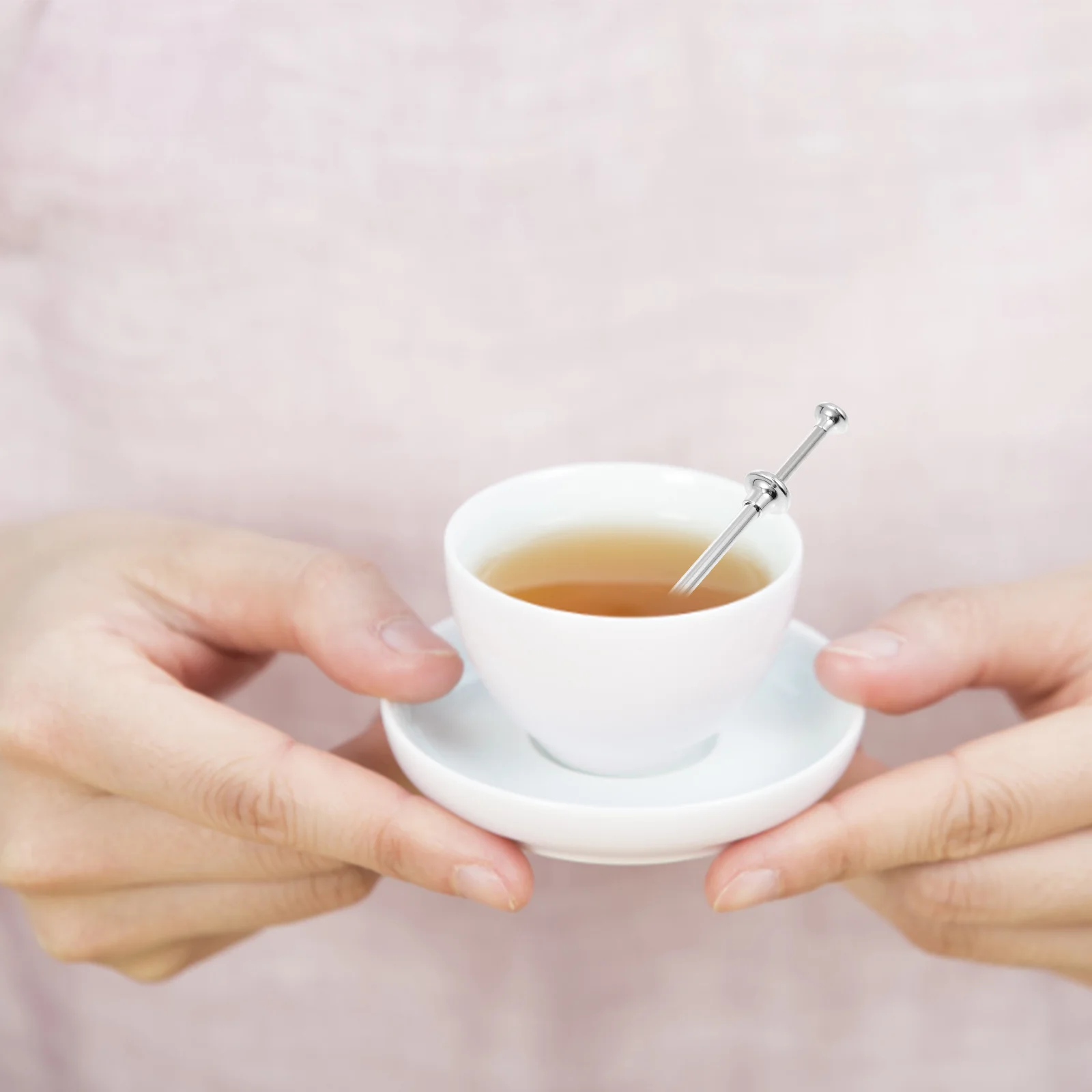 

Long Handle Stainless Steel Tea Strainer Fine Removes Residue Efficiently Portable Tea Filter Tool