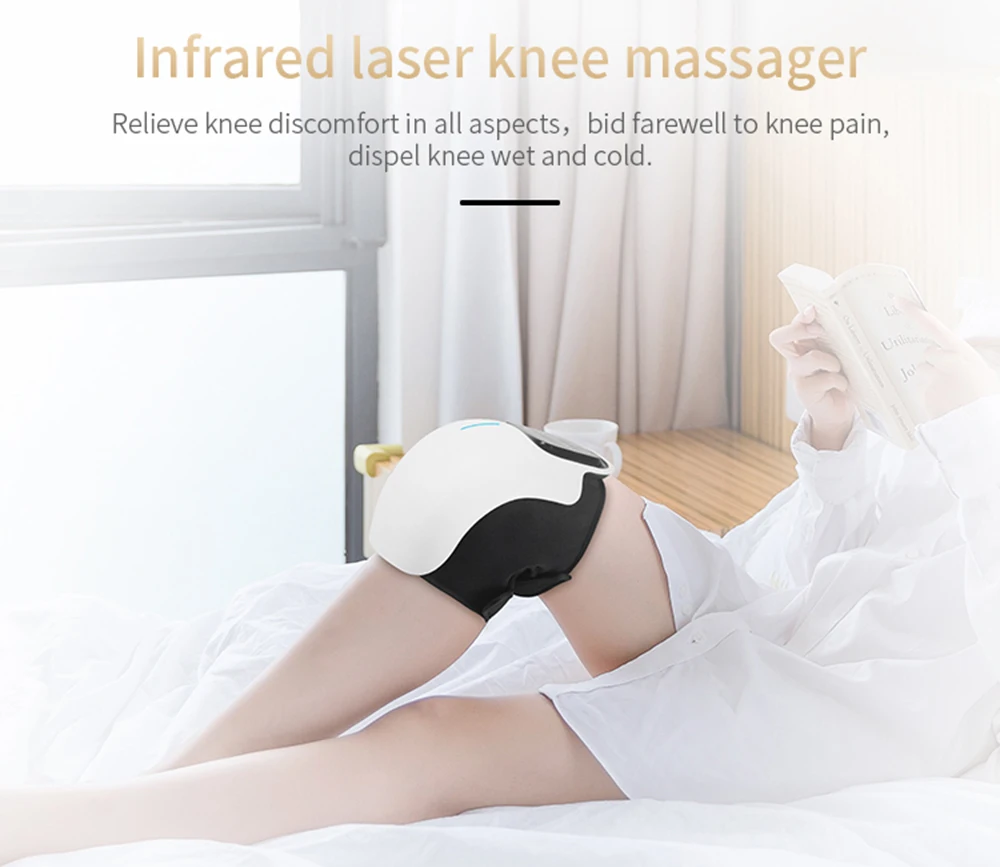 Multifunctional Smart Cordless Knee Massager Vibration Knee Relaxing Massage Machine Joint Knee Device Gifts for Friends