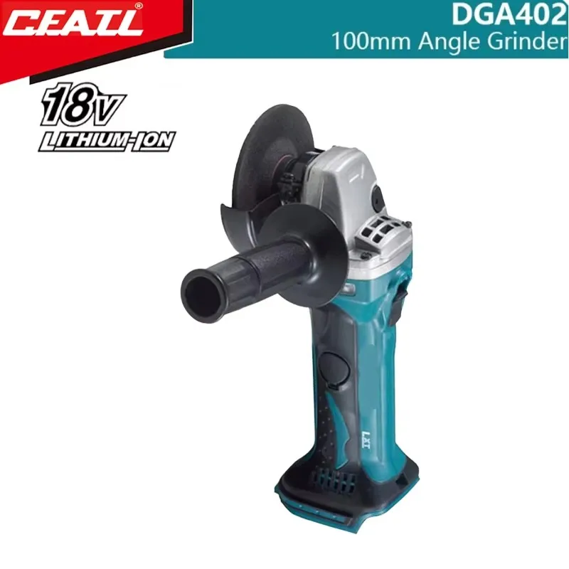 

For Makita DGA402 18V 125mm brushed lithium electric Angle grinder rechargeable cutting machine High-power polishing mac