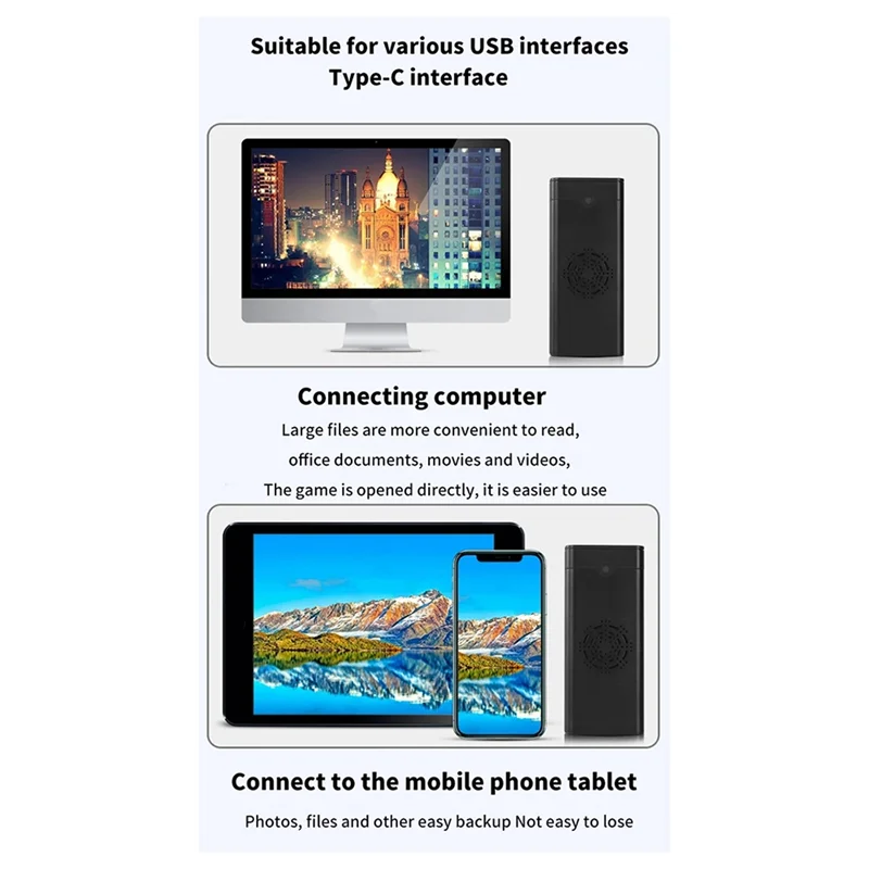 M2 SSD Case M.2 Nvme SATA SSD Enclosure Adapter 10Gbps USB 3.2 Gen2 USB C External Enclosure Supports M And B M Keys