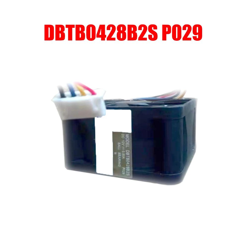 Cooling Fan DBTB0428B2S P029 DC12V 0.50A 4CM 4PIN New