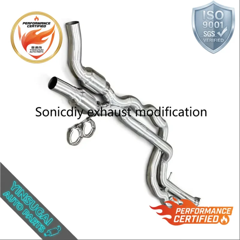 Cuski 3.0T Stainless Steel High Performance Mid Pipe Catback Exhaust for BMW M2C M2 Competition F87 2016-2019