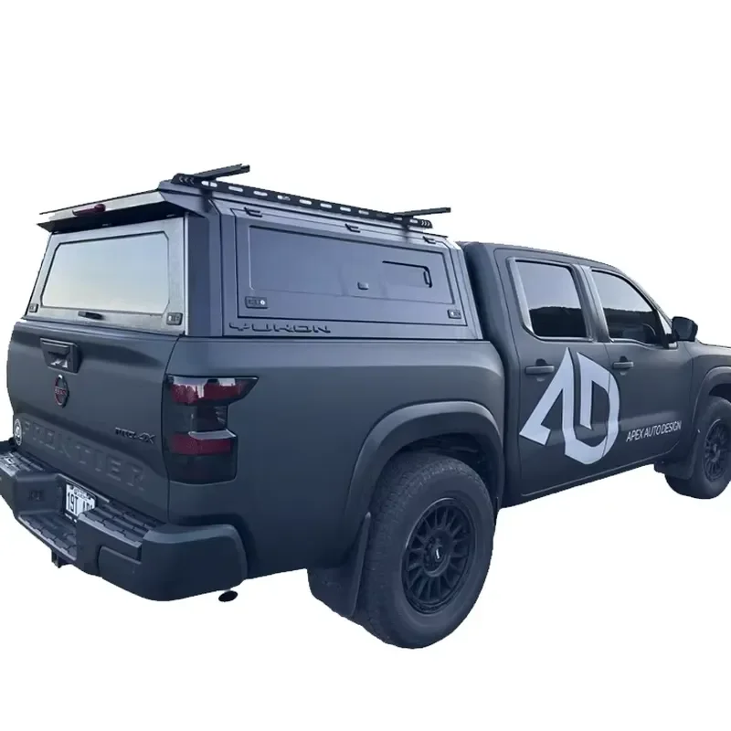 Hot Sale Aluminum Alloy Material with Two Side Sliding Windows Pickup Canopy for RAM 1500