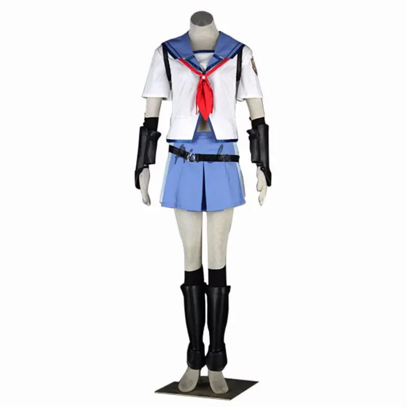 KendaEri Anime Angel Costumes, Cool Girls Cosplay Clothing, 65% Cotton, 35% Polyester School Uniform for Halloween