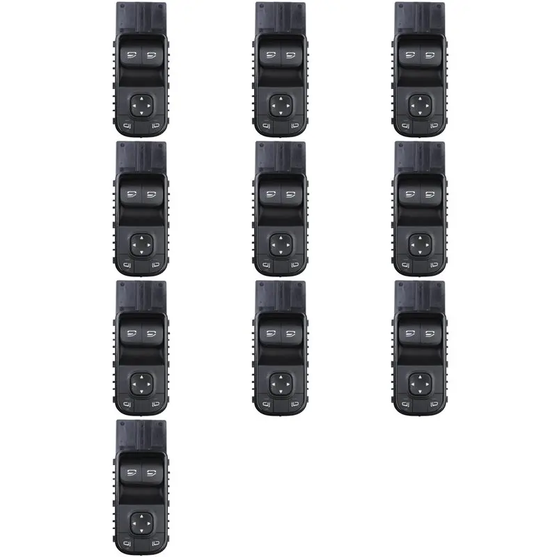 Practical 10X A9079056603 Master Power Window Switch 9079056603 For Mercedes Benz Sprinter 3500 XD 2018-2021