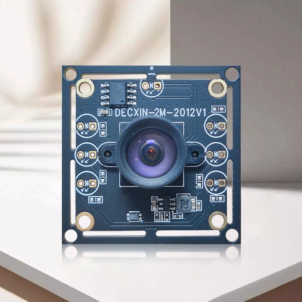 OV9732 100 องศา 30fps โมดูลกล้อง USB การบิดเบือนฟรี 200 ซม.ปรับโฟกัสด้วยตนเองสําหรับ Face Recognition 1/3 แพ็ค