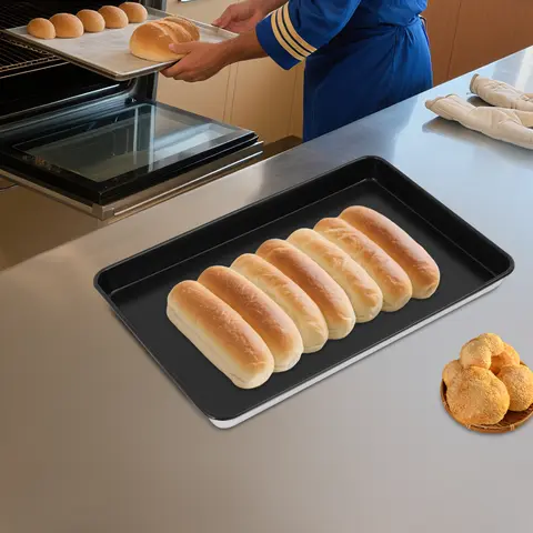 60*40CM Nonstick Baking Sheet Pans, Large Capacity Cookie Sheet for Oven, Cookie Sheet Bakeware Set for Kitchens, Bakeries