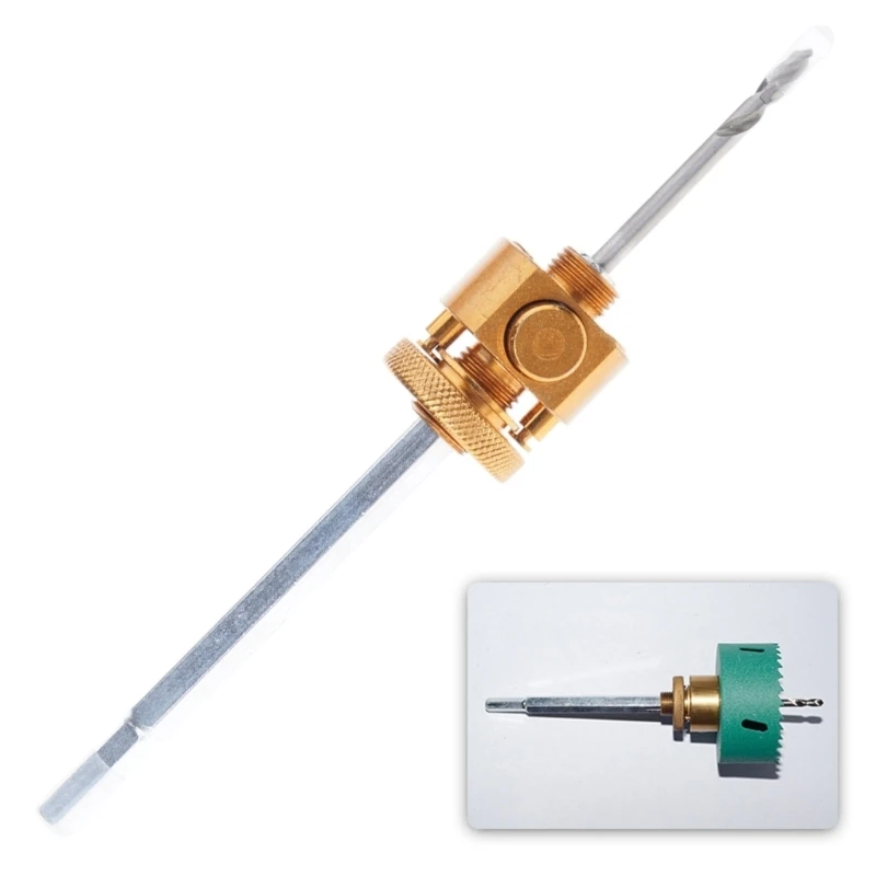 

Metal Hole Drill Bit Easily Removable Hexagonal Shank Quick Connection Rod Home Renovation Industrial Use