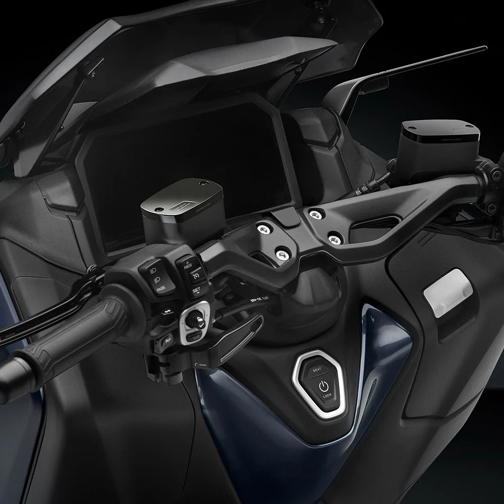 

MTKRACING Handlebar Riser For YAMAHA TMAX 560 2022-2024 Motorcycle Upper Riser Clamp Handlebar Riser Kit tmax560 T-max