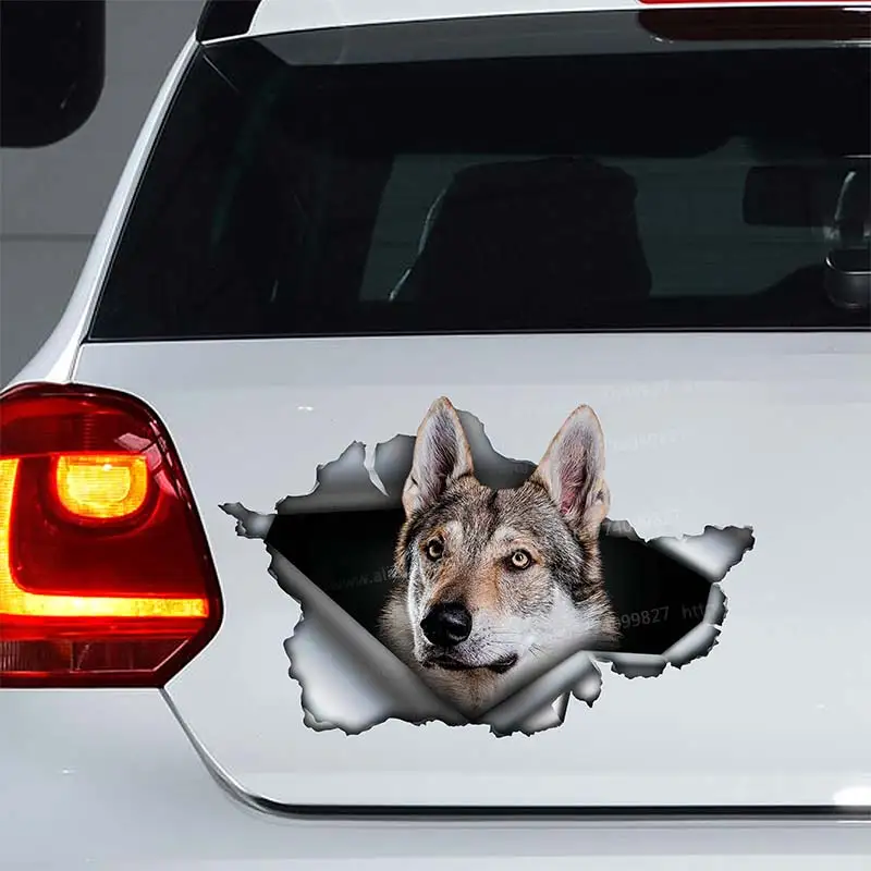 

Czechoslovakian Wolfdog Animal Car Sticker Waterproof Styling Automobiles Motorcycle Exterior Accessories Vinyl Decals SH164