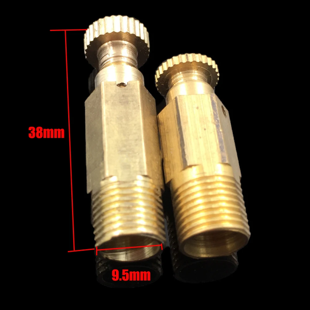 1pcs Manual Air Vent Thread 9.5mm Male Thread Radiator Air Vent Bleeding Plug Valve Household Hardware Accessories