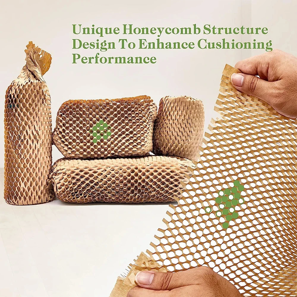 Honeycomb Kraft paper, transport buffer collision-proof packaging paper, mobile supplies honeycomb Kraft paper