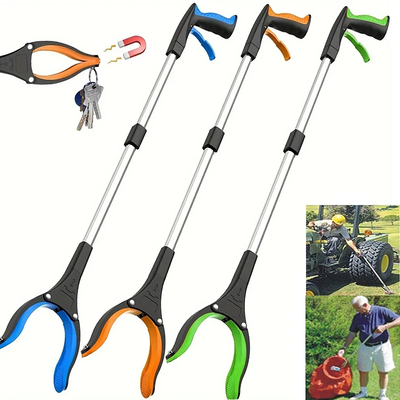 Garbage Picker Gripper With 360 ° Rotating Clip, 32 Inch Lightweight Heavy-Duty Elderly Gripper, Gripper, Elderly Grabbing Tool