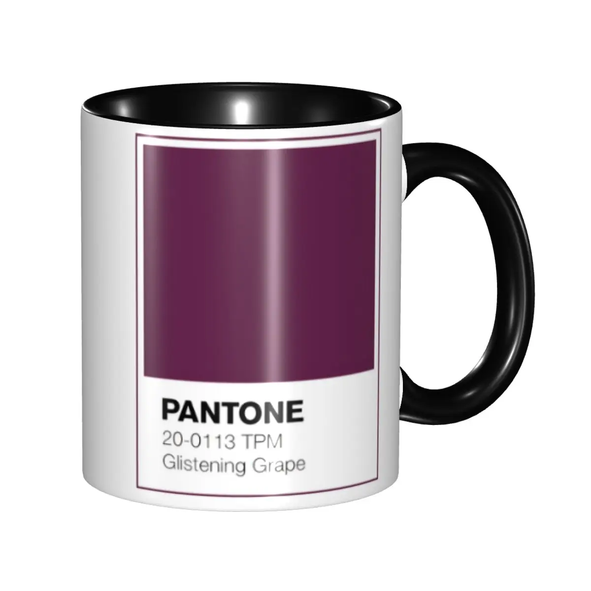 

Pantones Glistening Grape Cla Mugs Custom Coffee Ceramic Mug Cup Creative Present
