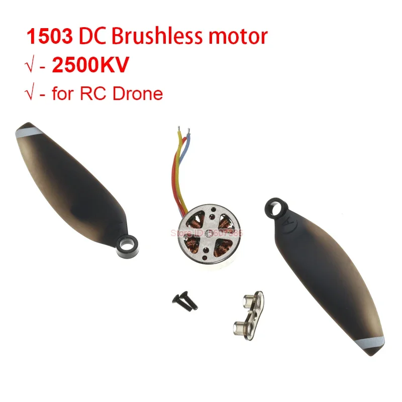 2500KV 1503 2S-3S Mini 18mm 3-phase Brushless Motor High Speed CW CCW Propeller Motor For RC Drone FPV Quadcopter UAV Aircraft