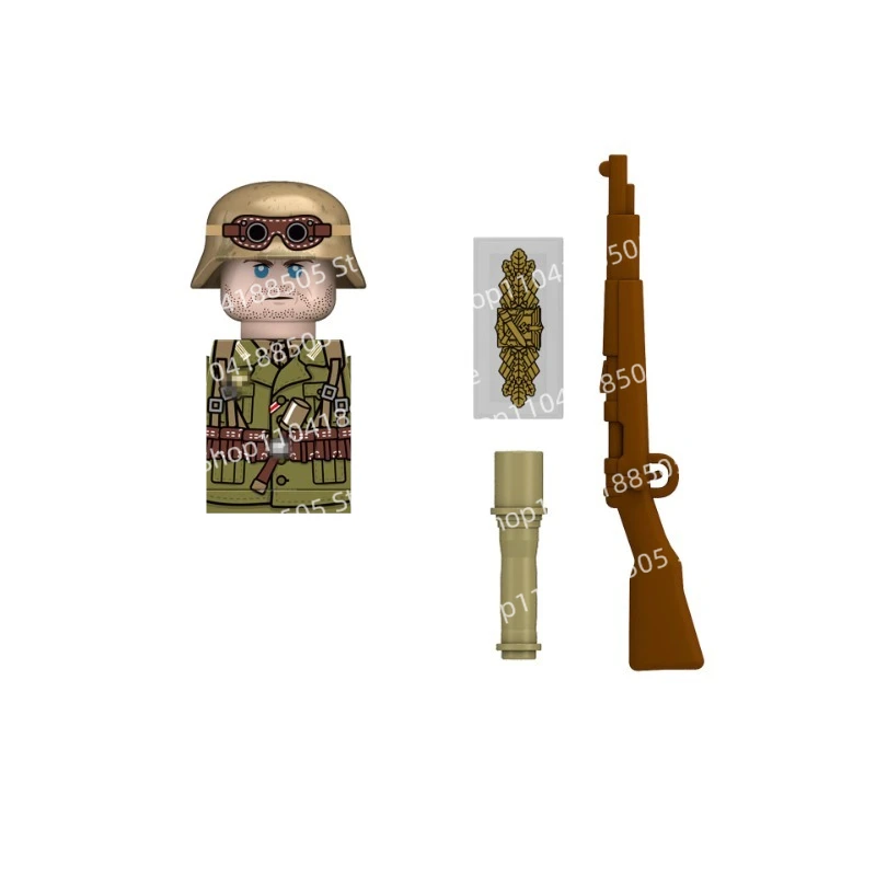 MOC militaire bouwstenen, mensen, infanterie van derden, stormtroopers, snippers, officieren, bewakers
