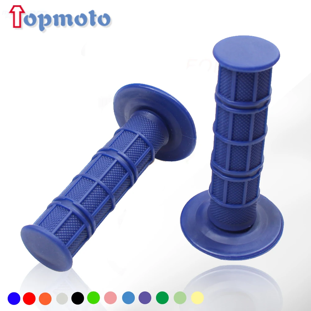 22mm 24mm Motorräder Grip Dirt Bike Griffe 7/8 "Gummi Biker Roller Griff Grip Für Lenker Mx Kissen top Gas 22mm Bar