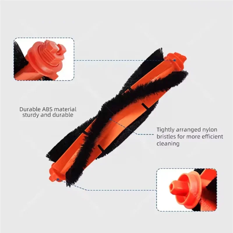 ABVI-For Xiaomi مكنسة كهربائية S20 E12 E10 B112 جهاز آلي لتنظيف الأتربة الجانب الرئيسي فرشاة ممسحة القماش فلتر HEPA قطع الغيار