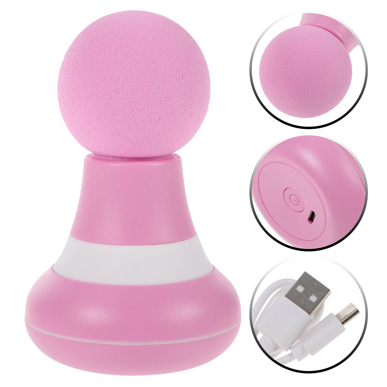 

Mini 6 Modes Electric Muscle Massager Portable Deep Tissue Vibration Device For Neck Small Handheld Pain