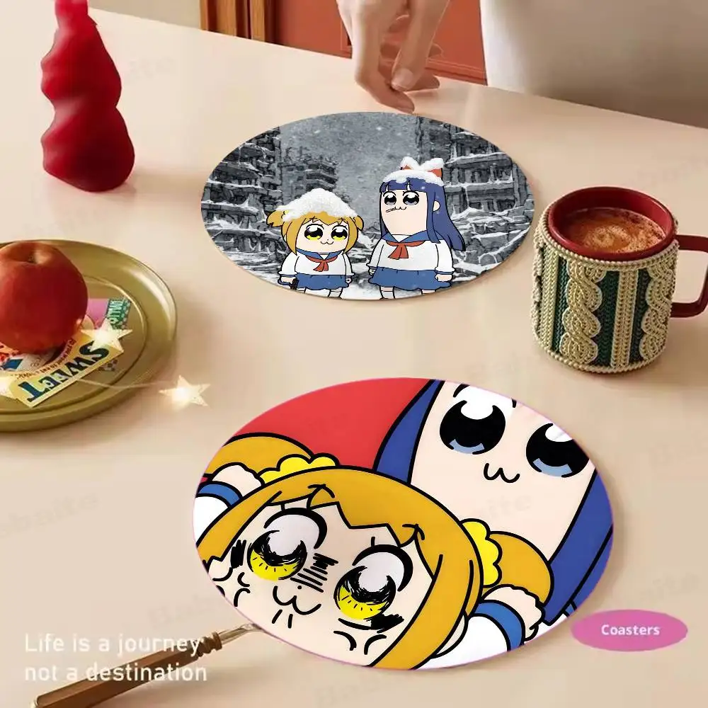 Pop Team Epic Artistic Print on Wood, Durable for Parties, Unique Holiday Housewarming Present