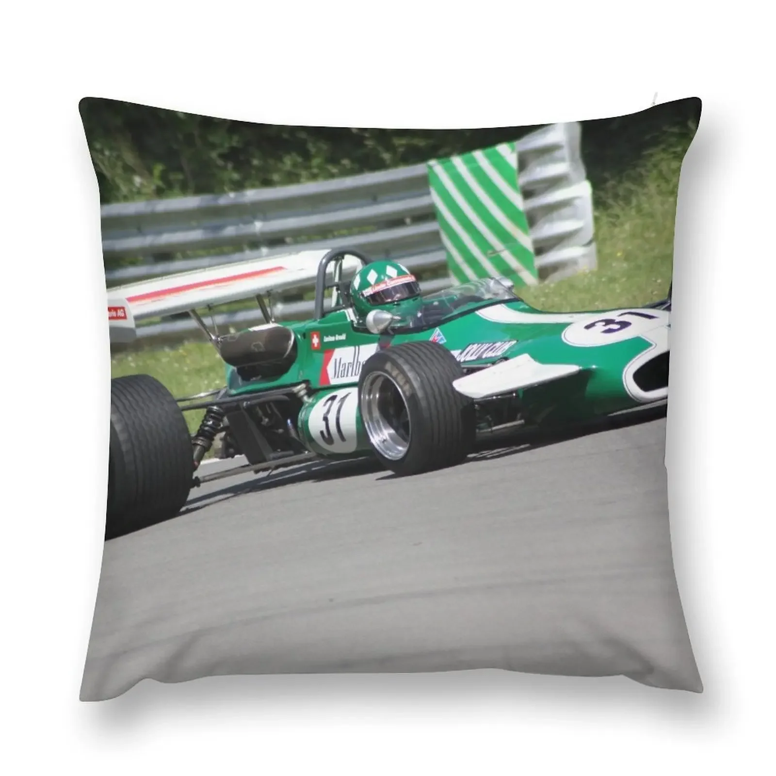 Luciano Arnold - Brabham BT36 Throw Pillow Couch Pillows ornamental pillows for living room Cushion Child pillow