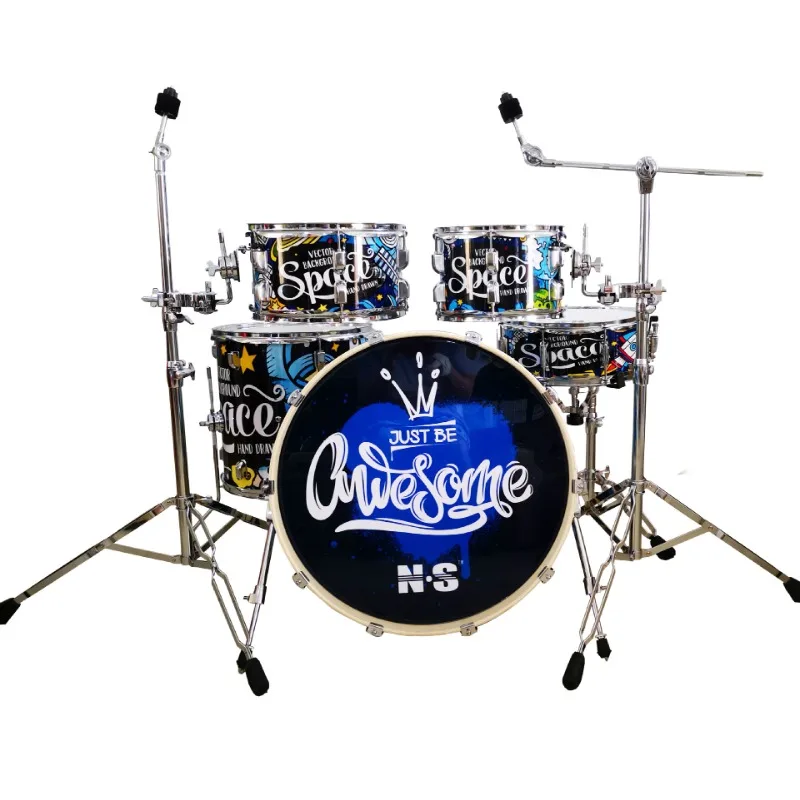 

Drum Set Portable Muffler Children Adult Jazz Drum