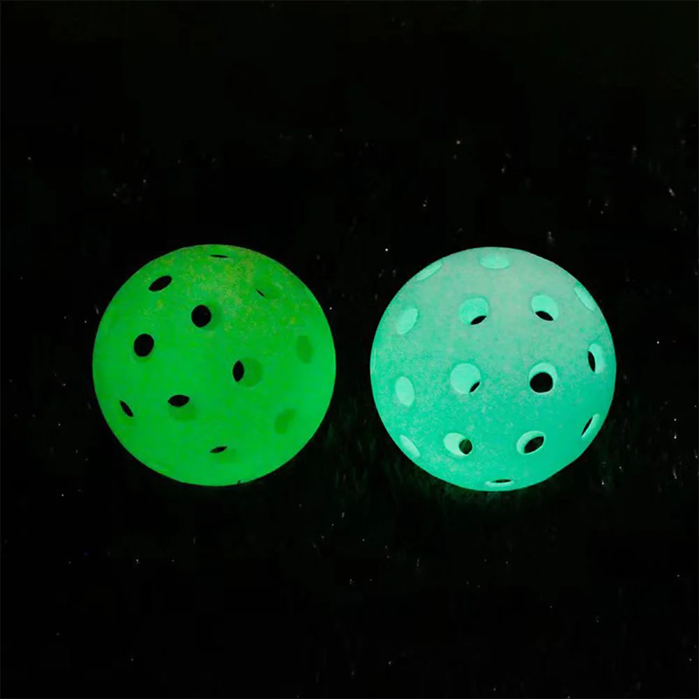 

6Pcs Plastic Hole Balls Convenient Hole Balls Multi-function Outdoor Supply glow balls outdoor hole balls