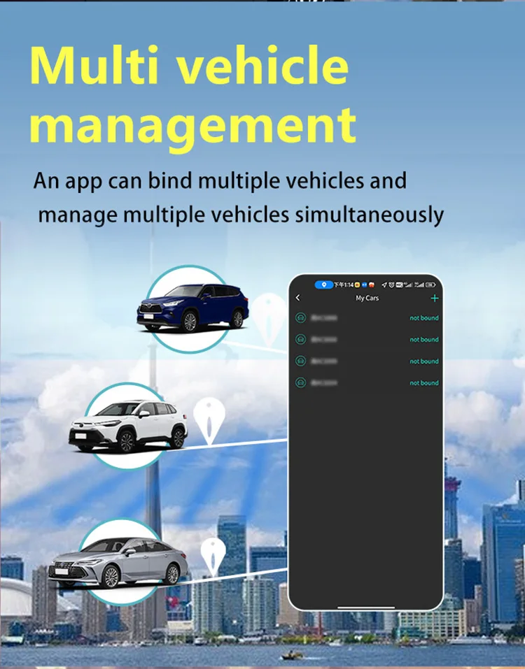 Handy Fernstart Großhandel Auto Alarme System Sicherheit mit Bt Smartphone App Upgrade Auto Alarm OEM
