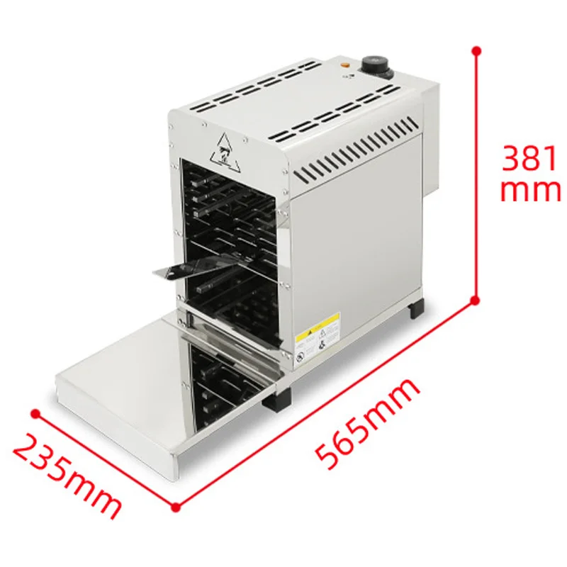 New Portable Outdoor Electric Grill, Smokeless High-Temperature Steak Grill, Stainless Steel Multifunctional Skewer Grill