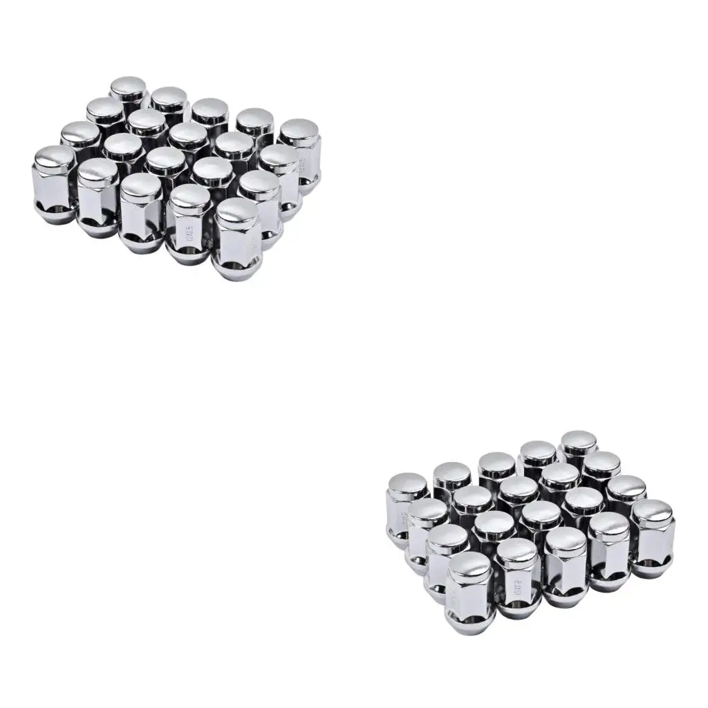 

Bulge Acorn Lug Nut for Aftermarket and Factory Easy to Install 20Pcs