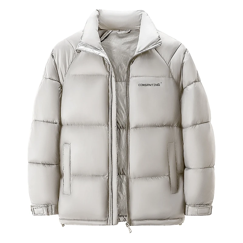 New Winter Stand Collar Cotton Jacket for Men's Coat Thickened Warm and Cold-proof Short Cotton Jacket