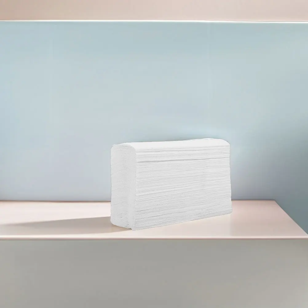 

200 Sheet Thick Paper Towels Hotel Napkins Bathroom Hand Absorb Water Wood Pulp Tissue Kitchen Restroom Commercial Use