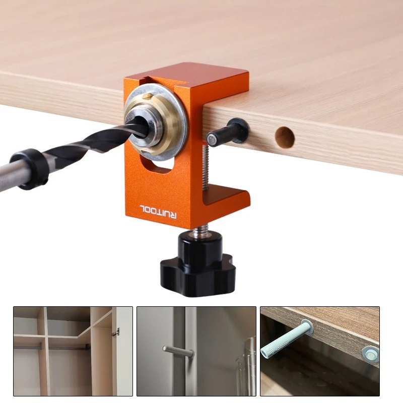 

Устройство для отскока двери шкафа, помощник по перфорации, невидимый отскок, позиционирующий открывалка для отверстий, инструменты для сверления гардероба