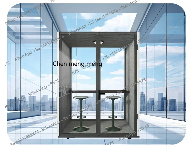 B178 Silent cabin Business office Soundproof room Mobile detachable phone booth Meeting room Soundproof room