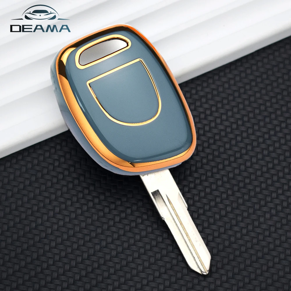 TPU Car Key Case for Renault Clio Kangoo Master Twingo Vauxhall Movano Keyless Fob Protective Skin Cover