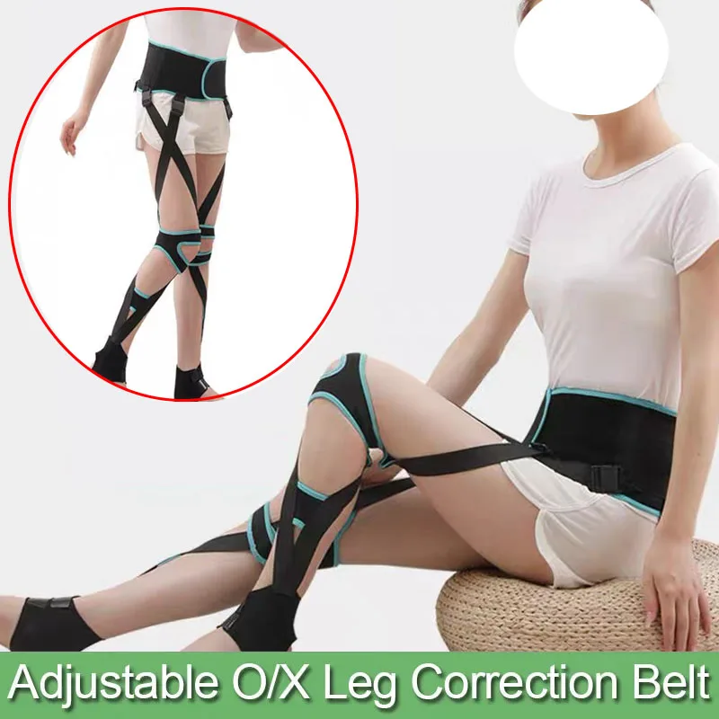 

S size Leg Corrector Belt Strap-High Elasticity Straighten Beauty-O/X Type Leg Correction Bandage-for Child Leg Corrector Band