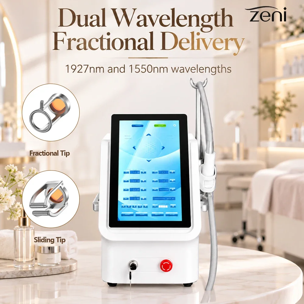 1927nm & 1550nm Thulium Laser Machine Laser Scar Removal Pigment Removal Melasma Removal Acne Treatment Beauty Machine for Salon