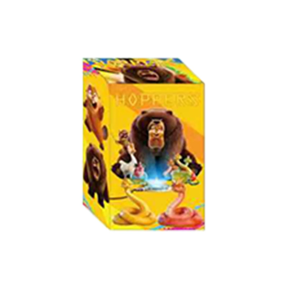 Pixar Hoppers Beaver Transformation Project Portachiavi da 1.5-4.5 Pollici, Blind Box con Personaggio e Carta Casuale per Bambini